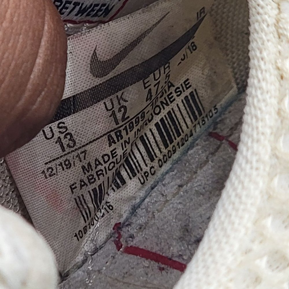 Nike Shox Gravity White/Navy Blue Men Size 13 Athletic Running Shoes AR1999-104 - Picture 9 of 12